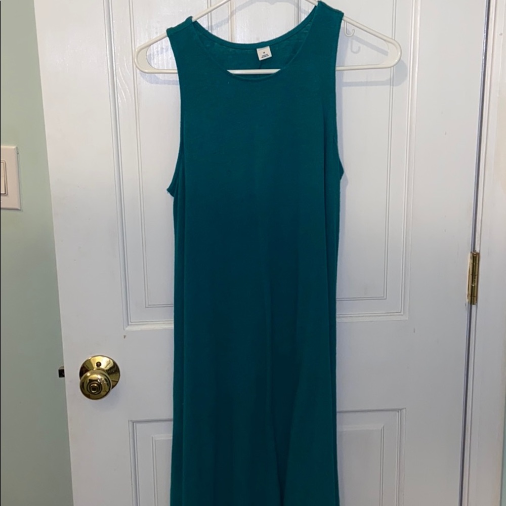 Teal dress